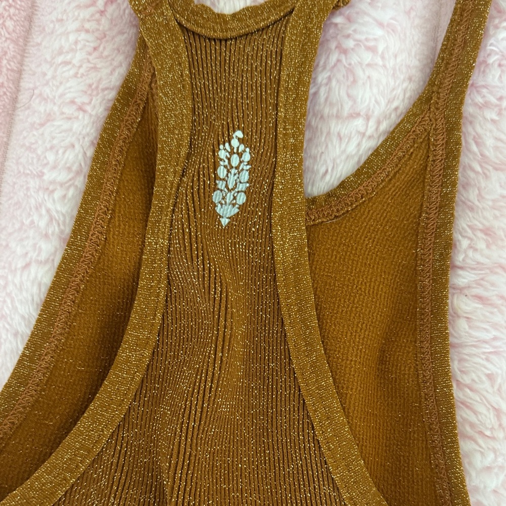 FP Movement Metallic Brown Tank - Picture 5 of 5